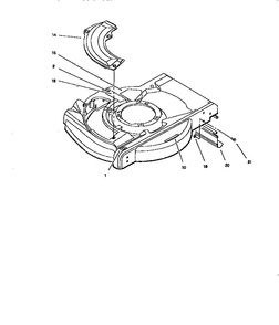 Part Location Diagram of 92-2914 Lawn Boy Decal-HOC, Right Hand (only on: 10360)